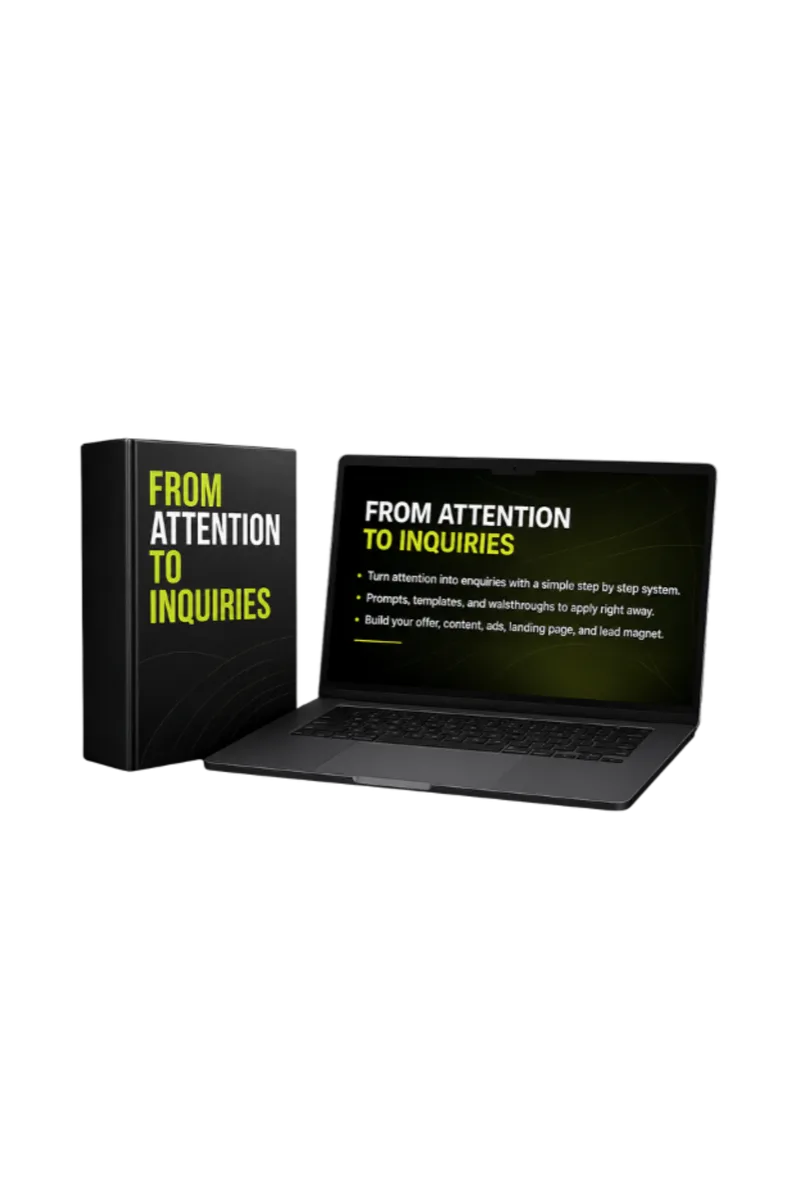 The Implementation Playbook — From Attention to Inquiries