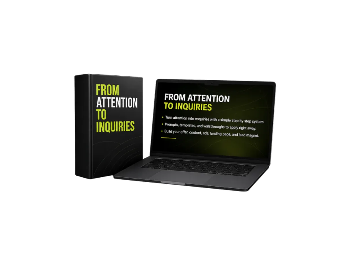 From Attention to Inquiries — Implementation Version playbook cover